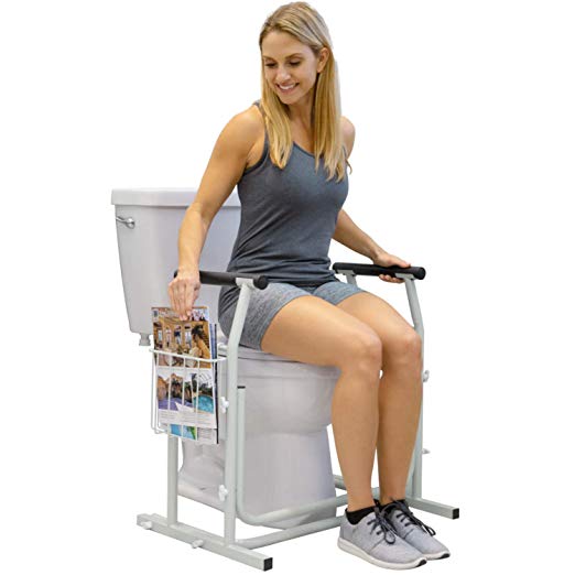 Raised Toilet Seat Extender Best Suited For Elderly & Handicapped